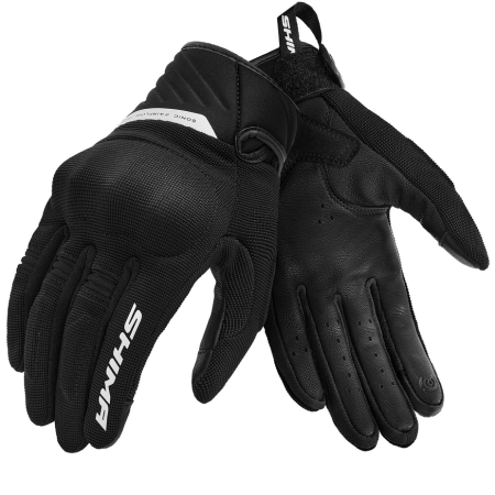 Rękawice motocyklowe letnie Shima Sonic Lady Black White
